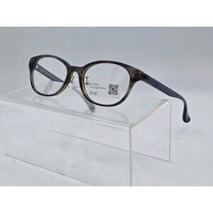 Jins Clear Purple Eyeglass Frames 49 - 17-140‎ - 37 ALCF16A278A64 - SITS ASKEW